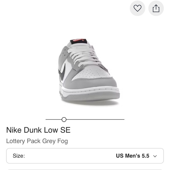 Nike Dunk Low SE lottery pack grey fog - Picture 2 of 5